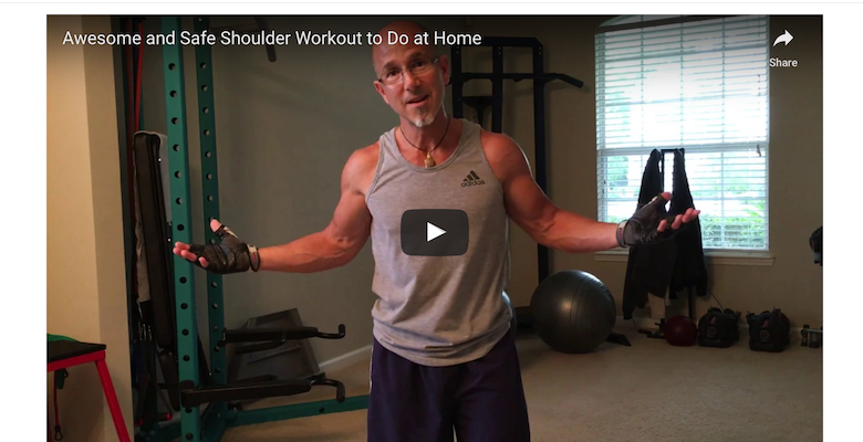 Awesome and Safe Shoulder Workout to Do at Home Joey Atlas
