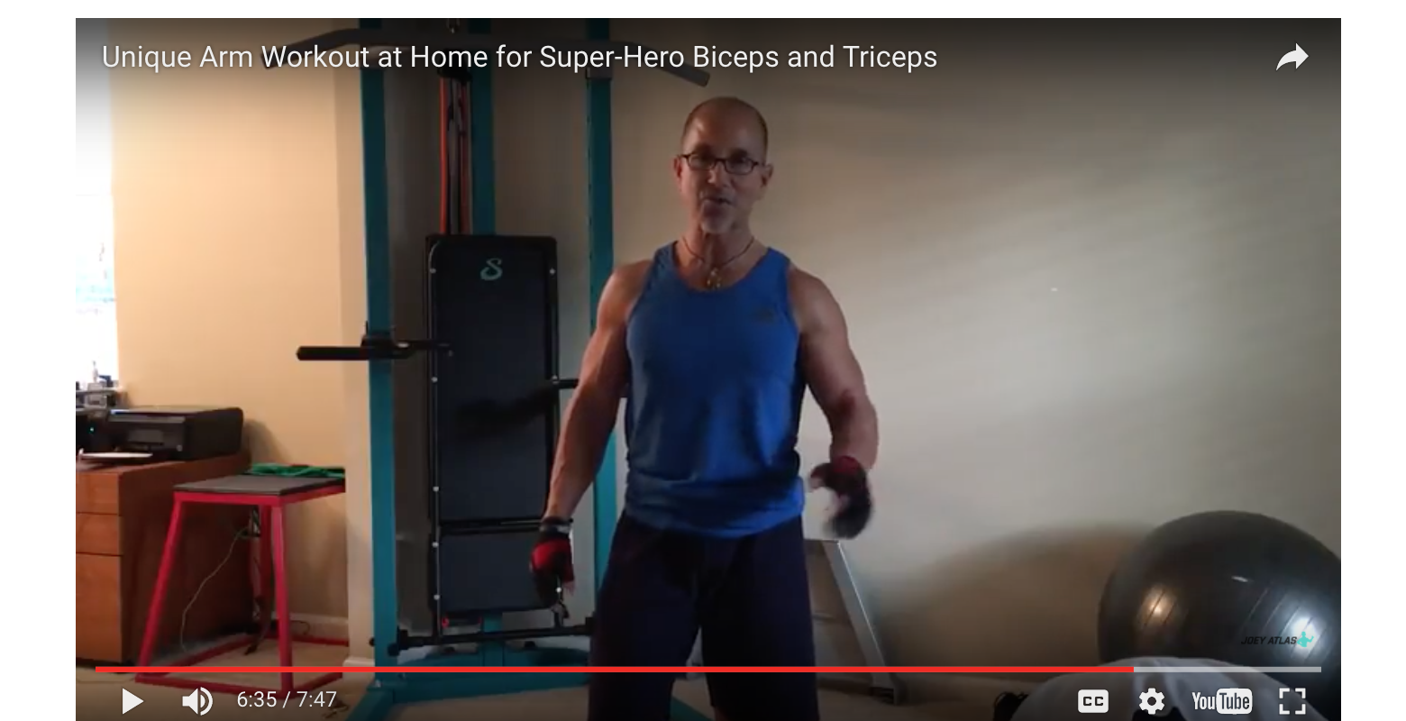 Unique Arm Workout at Home for SuperHero Biceps and